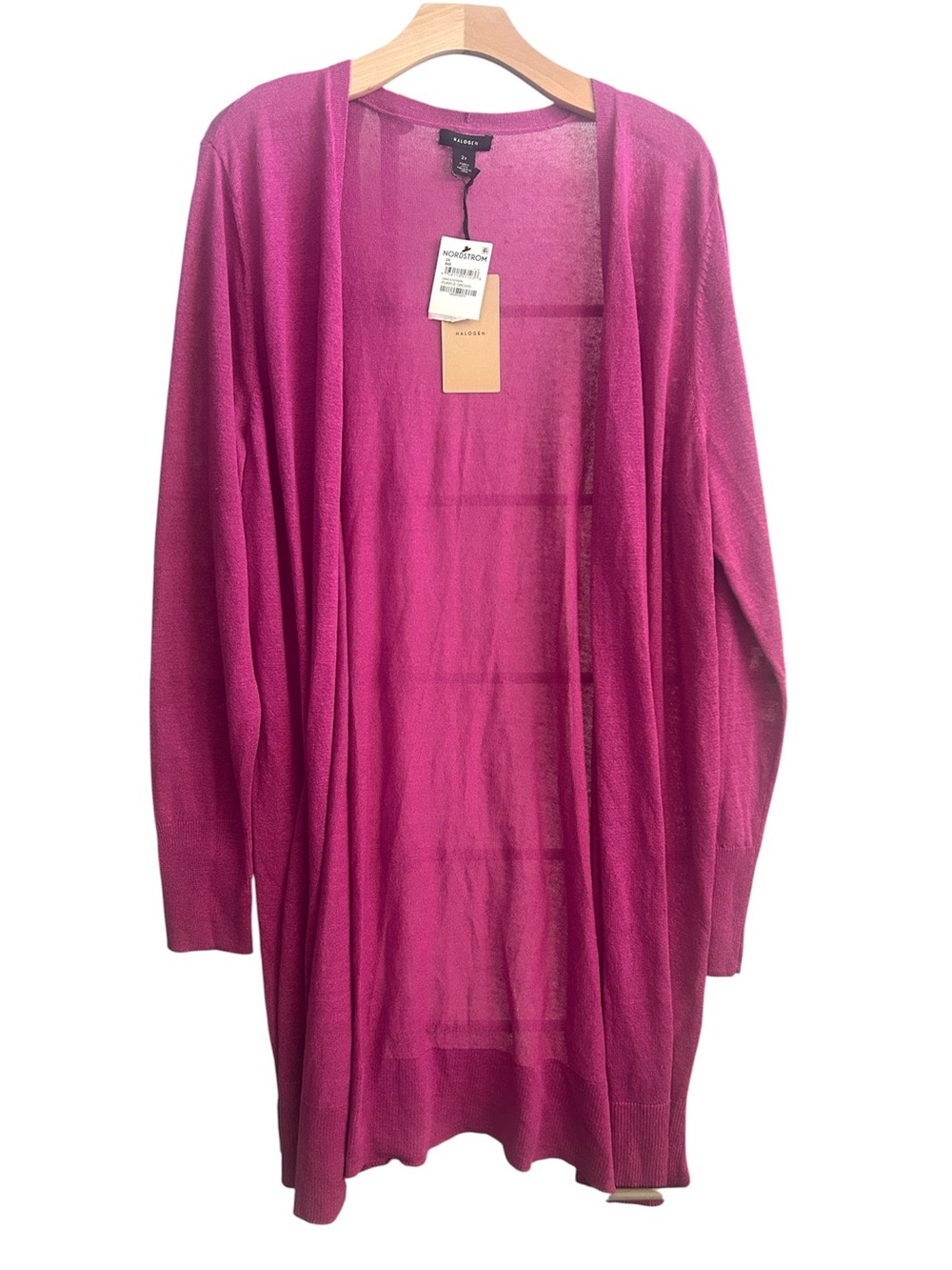 NWT HALOGEN Open Cardigan Sweater